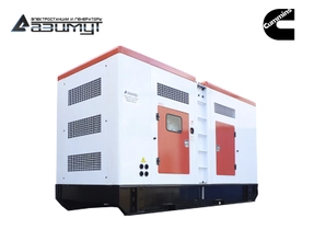 Дизель генератор 360 кВт Cummins в кожухе, дизельная электростанция ДГУ 360 кВт АД-360С-Т400-1РКМ15 ДГУ Камминс