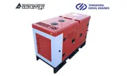 Дизельный генератор 10 кВт Yangdong в шумозащитном кожухе АД-10С-230-1РКМ55