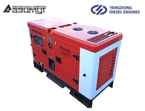 Дизельный генератор 10 кВт Yangdong в шумозащитном кожухе АД-10С-Т400-1РКМ55