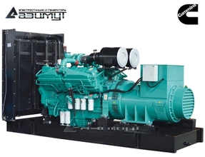 Дизельный генератор 1000 кВт Cummins - CCEC KTA50-G3 (Китай) АД-1000С-Т400-2РМ15 с АВР