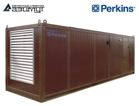 Дизель генератор АД-1000C-T400-1РНМ18 Perkins - Индия мощностью 1000 кВт в контейнере