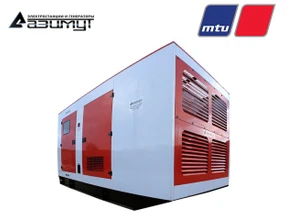 Дизель генератор 1000 кВт в шумозащитном кожухе MTU АД-1000С-Т400-1РКМ27