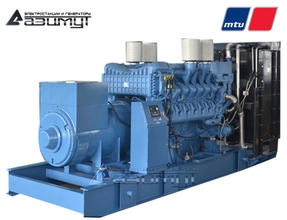 Дизель генератор 1200 кВт MTU АД-1200С-Т400-1РМ27