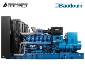 Дизель генератор 1200 кВт Baudouin Moteurs АД-1200С-Т400-1РМ9