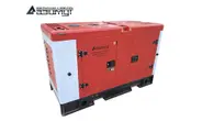 Дизельный генератор АД-15С-230-2РКМ50 SDEC мощностью 15 кВт (220 В) в шумозащитном кожухе с АВР