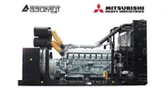 Дизель генератор 1500 кВт Mitsubishi-SME АД-1500С-Т400-1РМ8C