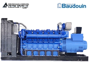 Дизельная электростанция 1600 кВт Baudouin Moteurs АД-1600С-Т400-2RM9 с АВР
