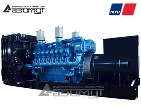 Дизельная электростанция 1800 кВт MTU АД-1800С-Т400-2РМ27 с АВР