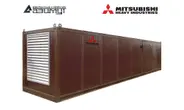 Дизель генератор АД-2000С-Т400-1РНМ8 Mitsubishi мощностью 2000 кВт в контейнере