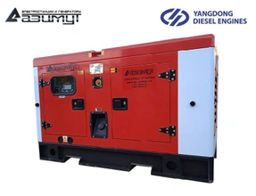 Дизельный генератор 25 кВт Yangdong в шумозащитном кожухе АД-25С-Т400-1РКМ55