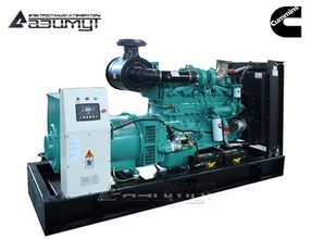 Дизельный генератор 280 кВт Cummins - CCEC (Китай) АД-280С-Т400-2РМ15 с АВР