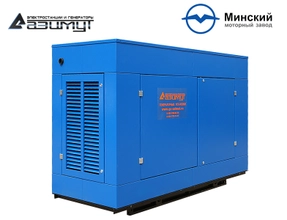 Дизельный генератор 30 кВт ММЗ под капотом АД-30-Т400-1РПМ1