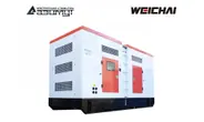 Дизель генератор 320 кВт Weichai в кожухе, АД-320С-Т400-1РКМ7