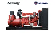 Дизельный генератор 350 кВт Scania АД-350С-Т400-2РМ22 с АВР