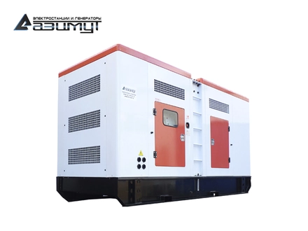 Дизельный генератор 360 кВт Azimut Pro в шумозащитном кожухе АД-360-Т400-1РКМ12