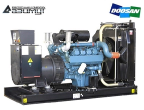 Дизель генератор 360 кВт Doosan АД-360С-Т400-1РМ17