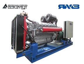 Дизель генератор ЯМЗ 400 кВт АД-400С-Т400-1РМ2 открытого типа