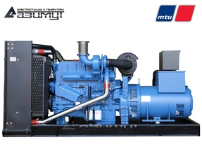 Дизельная электростанция 400 кВт MTU АД-400С-Т400-2РМ27 с АВР