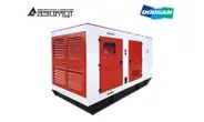 Дизельный генератор 400 кВт Doosan в кожухе с АВР АД-400С-Т400-2РКМ17