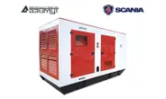 Дизельный генератор 400 кВт Scania в кожухе АД-400С-Т400-1РКМ22