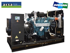 Дизельный генератор 420 кВт Doosan АД-420С-Т400-2РМ17 с АВР