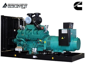 Дизельный генератор 500 кВт Cummins - CCEC KTA38-G (Китай) АД-500С-Т400-2РМ15 с АВР