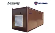 Дизель генератор АД-500С-Т400-2РНМ22 Scania мощностью 500 кВт в контейнере с автозапуском (АВР)