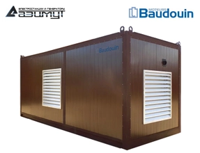 Дизель генератор АД-500С-Т400-1РНМ9 Baudouin Moteurs мощностью 500 кВт в контейнере
