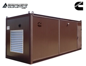 Дизельный генератор АД-520С-Т400-1РНМ15US мощностью 520 кВт в контейнере