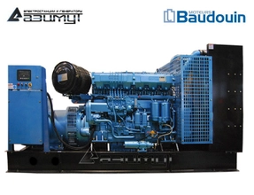 Дизельный генератор 550 кВт Baudouin Moteurs АД-550С-Т400-2РМ9 с АВР