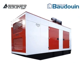 Дизельный генератор 550 кВт Baudouin Moteurs в кожухе, АД-550С-Т400-1РКМ9