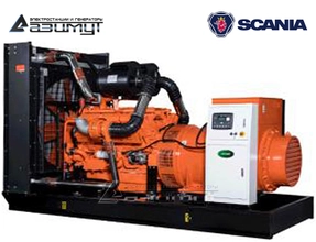 Дизельный генератор 600 кВт Scania АД-600С-Т400-2РМ22 с АВР