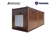 Дизель генератор АД-600С-Т400-2РНМ22 Scania мощностью 600 кВт в контейнере с автозапуском (АВР)