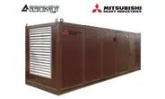 Дизель генератор АД-800С-Т400-1РНМ8 Mitsubishi мощностью 800 кВт в контейнере