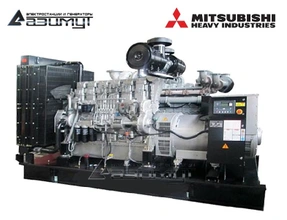 Дизель генератор 600 кВт Mitsubishi-SME (Китай) АД-600С-Т400-1РМ8C