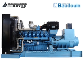 ДГУ 600 кВт Baudouin Moteurs АД-600С-Т400-1РМ9