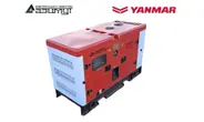 Дизельный генератор 10 кВт Yanmar в шумозащитном кожухе с АВР АДА-10-Т400-РКЯ2