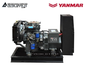 1-фазный дизель генератор 7 кВт Yanmar АДА-7-230-РЯ