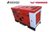 Дизельный генератор 7 кВт Yanmar в шумозащитном кожухе АДА-7-Т400-РКЯ