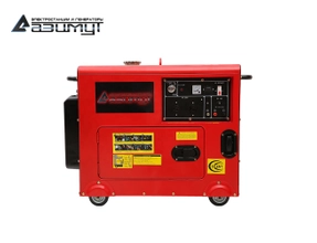 Трехфазный дизельный генератор 4.5 кВт в кожухе АДП-4.5-T400-ВПЭ