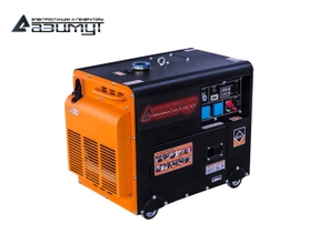 Однофазный дизельный генератор 5.5 кВт в кожухе АДП-5.5-230-ВПЭ