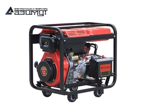 Трехфазный дизельный электрогенератор 5.5 кВт с электростартером АДП-5.5-Т400-ВЭ