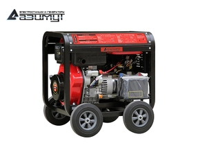 Трехфазный дизельный электрогенератор 6 кВт с электростартером АДП-6-Т400-ВЭ