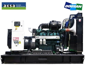 Дизельный генератор AKSA AD825 (Doosan) мощностью 600 кВт