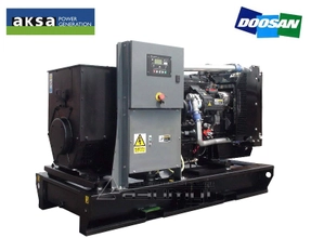 Дизельный генератор AKSA AD132 (Doosan) мощностью 100 кВт