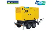 Передвижная дизельная электростанция AKSA AD185 на шасси