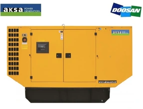 Дизельный генератор AKSA AD185 в шумозащитном кожухе