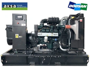 Дизельный генератор AKSA AD580 (Doosan) мощностью 420 кВт