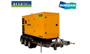 Передвижная дизельная электростанция 460 кВт AKSA AD630 на шасси