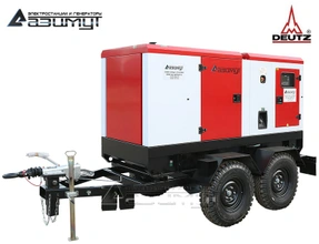 Передвижная дизельная электростанция 100 кВт Deutz (КНР) ЭД-100-Т400-1РКМ6С